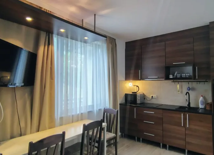 1-Zimmer St.George Pool & SPA 53 м² | Terrasse + Hof | Bansko