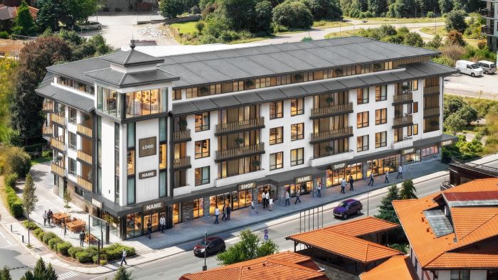 2-room apartment 59.65 m² in Alpine Residence, Bansko
