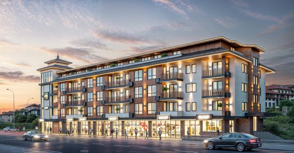 2-комнатный апартамент 64.55 м² в Alpine Residence, Банско