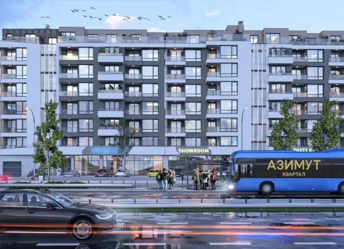 Zweizimmerwohnung 65 m² im Azimuth Ring, Burgas