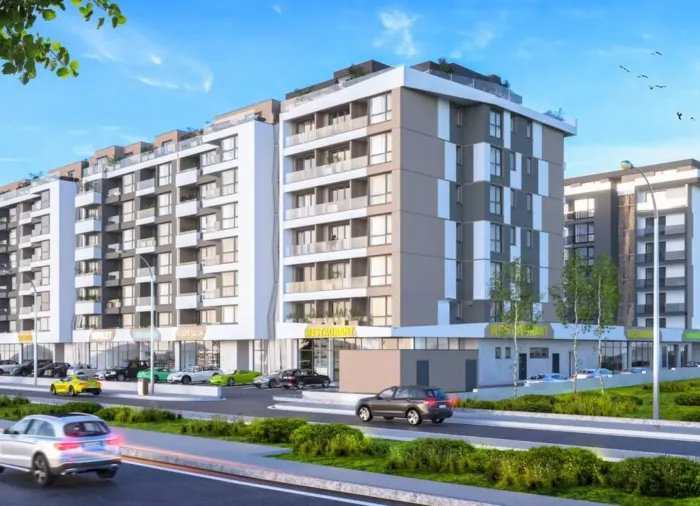 Vierzimmerwohnung 128 m² mit drei Schlafzimmern im Azimuth Ring, Burgas