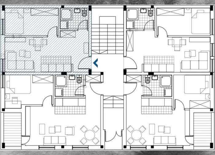 1-Bedroom Apartment 29 m2 No. 1 in BM Residence | Bečmen, Belgrade