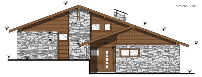 Zweistöckiges Haus mit 3 Schlafzimmern 240 m² | Katarino SPA Typ 5