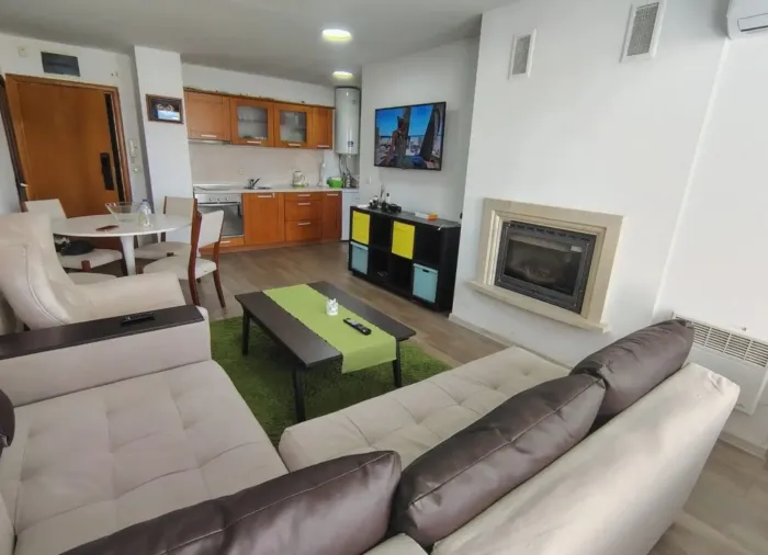 2-Zimmer-Wohnung 56 m2, 600 m von der Gondel | Bansko