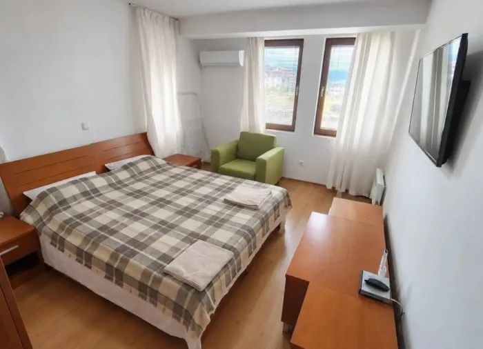 2-Zimmer-Wohnung 56 m2, 600 m von der Gondel | Bansko