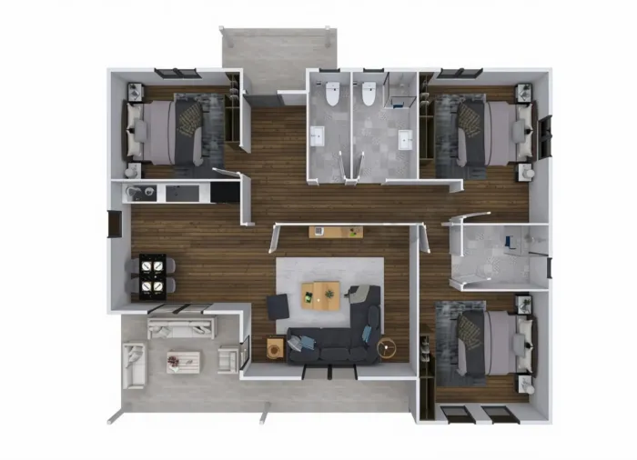 Модульный дом 113 м² в Banja Forest Residence - Врнячка-Баня
