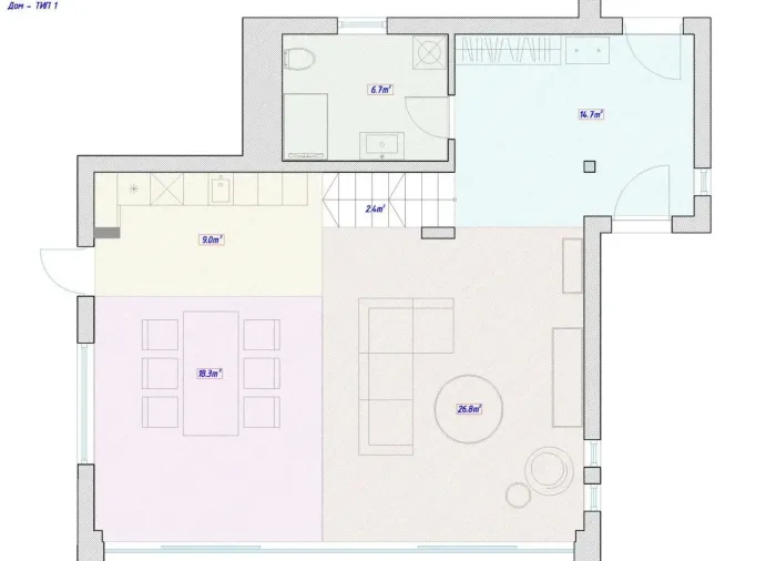 Villa 152 m2 with a 325 m2 plot in Portofino Village | Herceg Novi