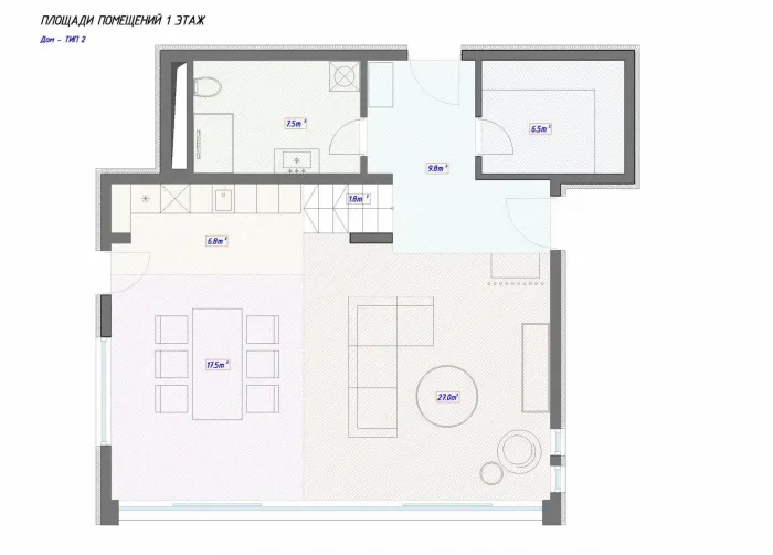 Вилла 151 м2 с участком 326 м2 в Portofino Village | Херцег-Нови