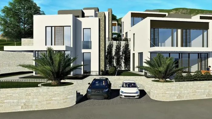 Вилла 151 м2 с участком 326 м2 в Portofino Village | Херцег-Нови