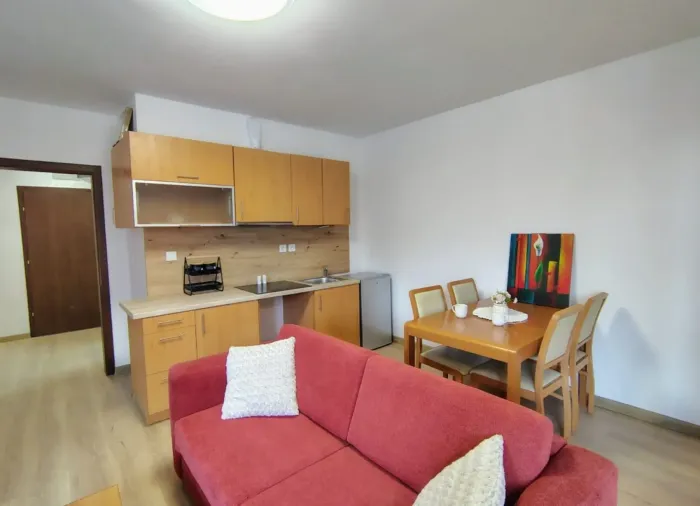 Studio-Apartment 60 m² im Zentrum von Bansko, Wohnhaus Brilliance